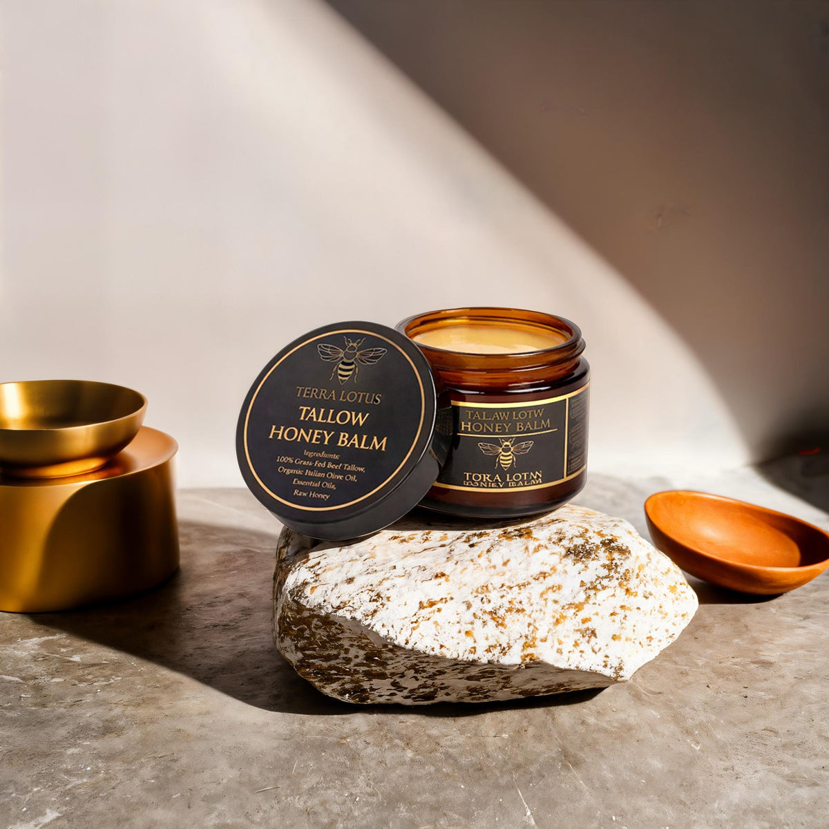 HavenEase Tallow Honey Balm  All-Natural Moisturizer for Soft, Comfortable Skin